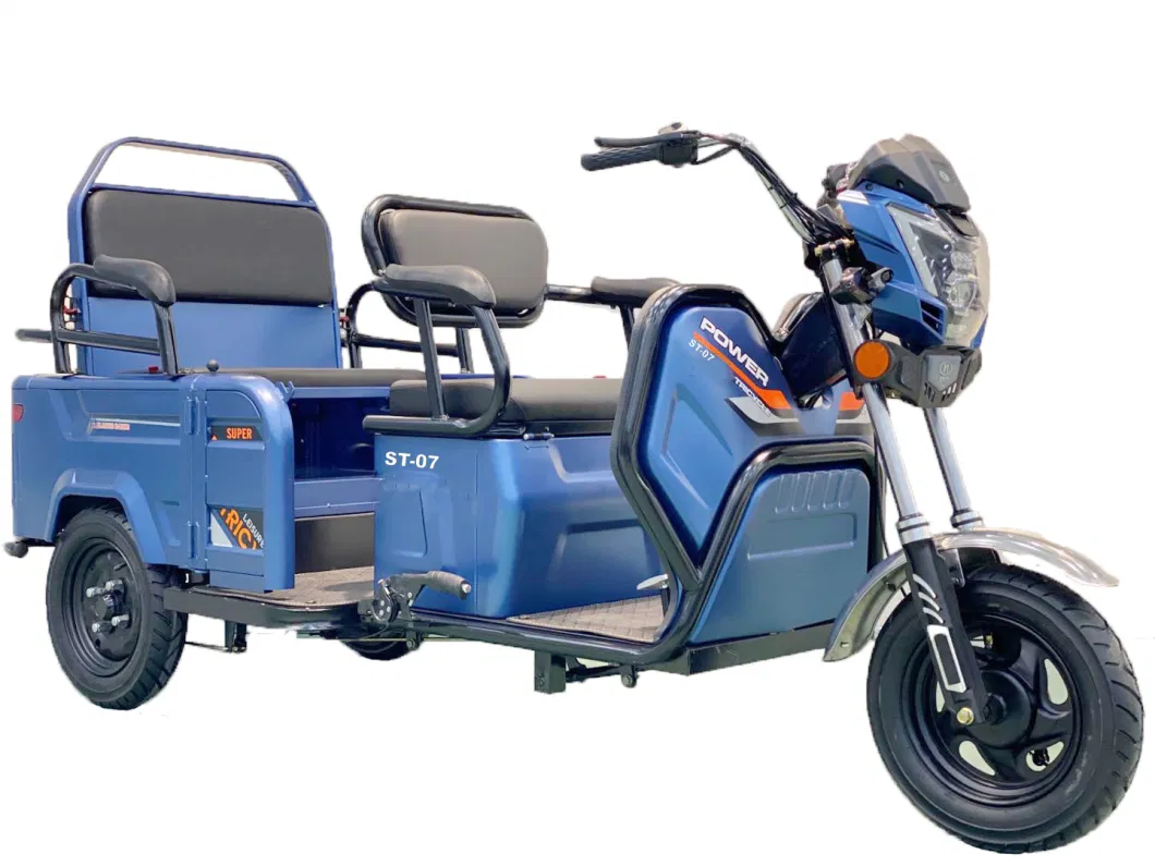New Promotional Electric Tricycle Motorcycle for Passenger and Cargo Use