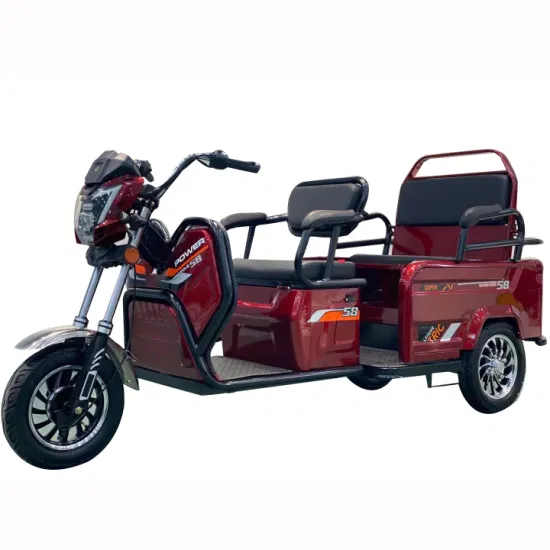 New Promotional Electric Tricycle Motorcycle for Passenger and Cargo Use