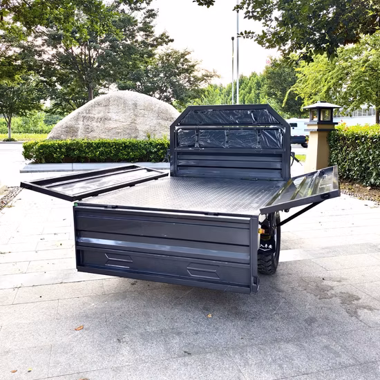 New Promotional Electric Tricycle Motorcycle for Passenger and Cargo Use